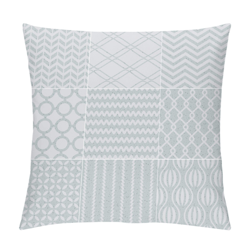 Personality  Seamless Geometric Abstract Pastel Pattern Pillow Covers