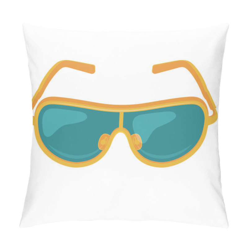 Personality  Vector Sunglasses Icon Pillow Covers