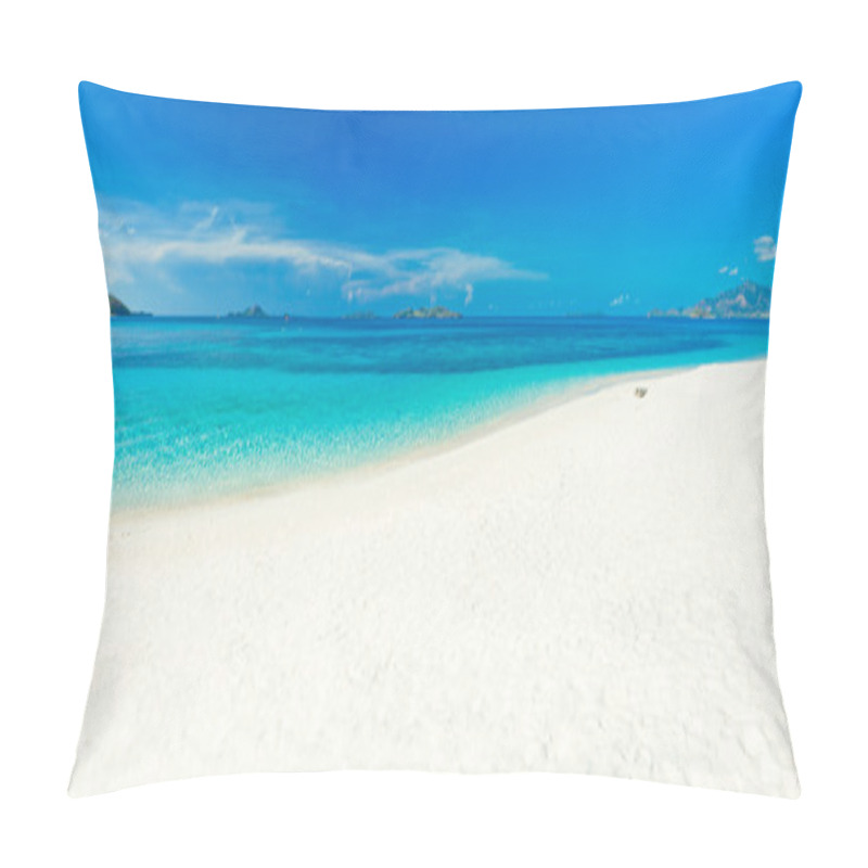 Personality  Tropical Beach Panorama Pillow Covers