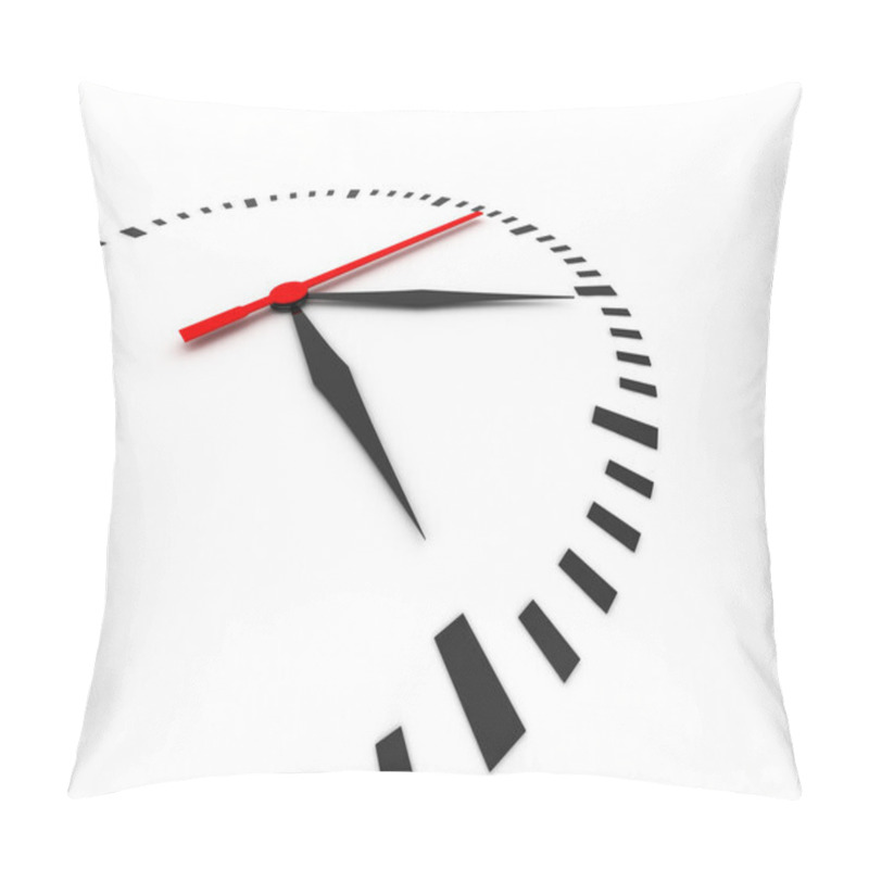 Personality  Clock Concept Pillow Covers