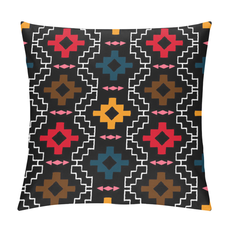 Personality  Navajo Tribal Ornament. Pillow Covers