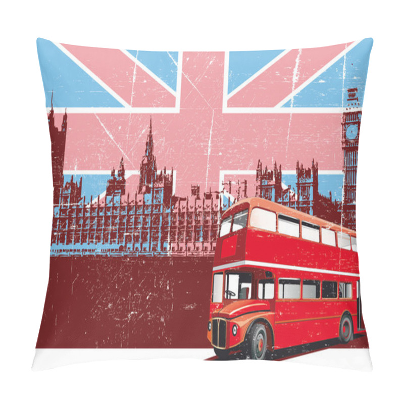 Personality  English Style Poster Pillow Covers