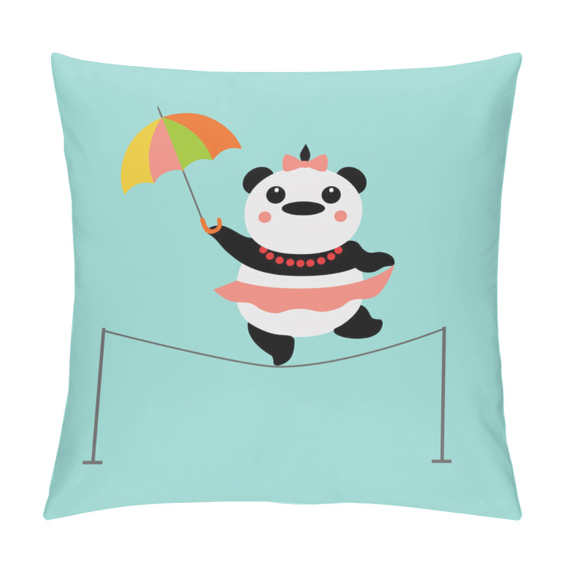 Personality  Panda Acrobat Pillow Covers