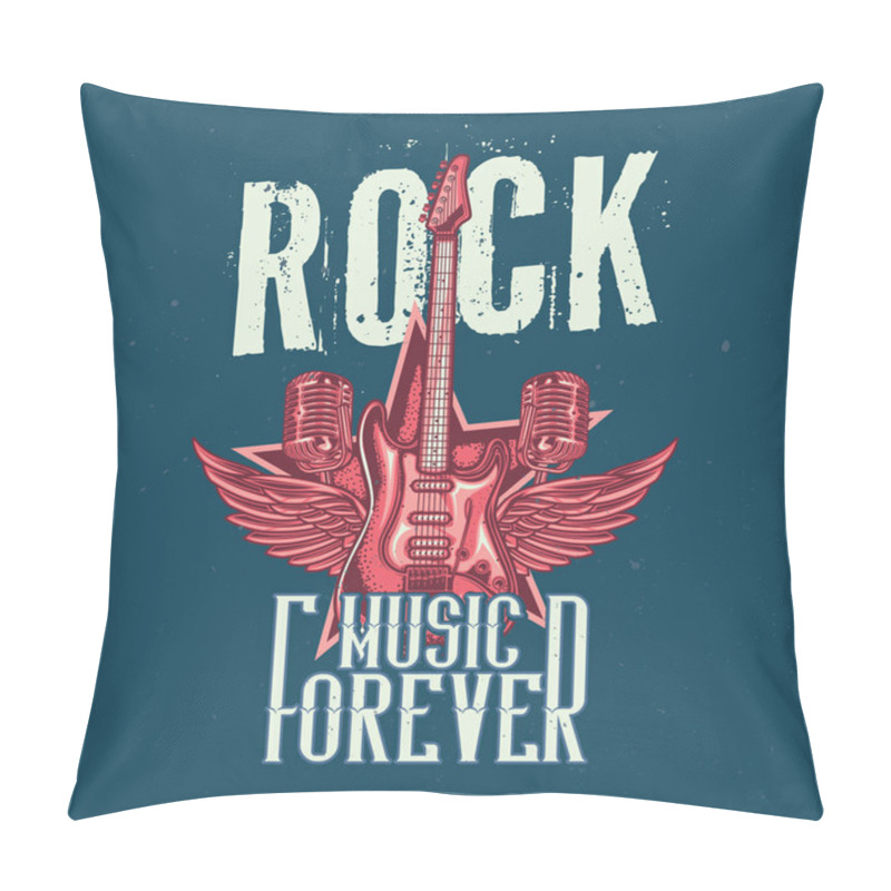 Personality  T-shirt Or Poster Design Pillow Covers