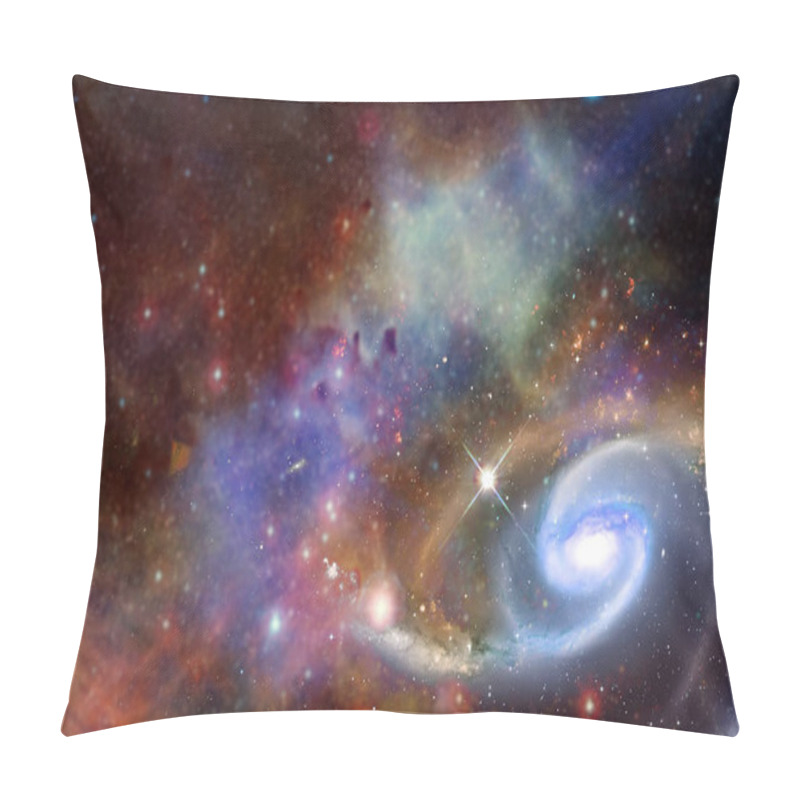 Personality  Nebula, Galaxy, Starfield, In Outer Space. Infinity Universe Pillow Covers