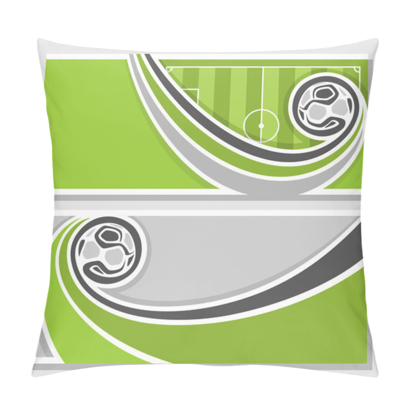 Personality  Background Images For Text On The Subject Of Football Pillow Covers