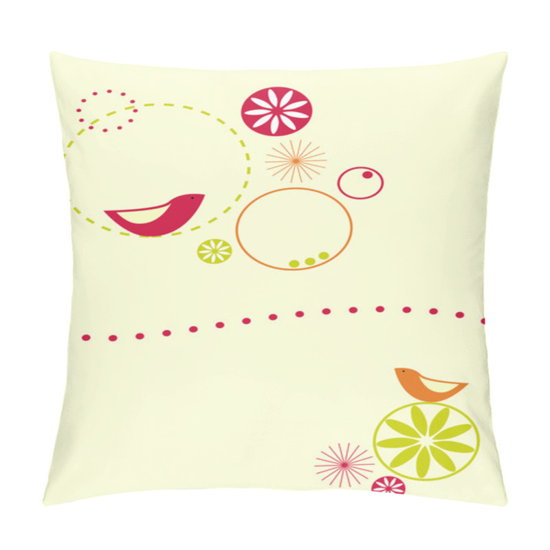 Personality  Birds Design Pillow Covers