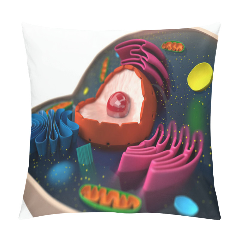 Personality  Cell Structure Pillow Covers