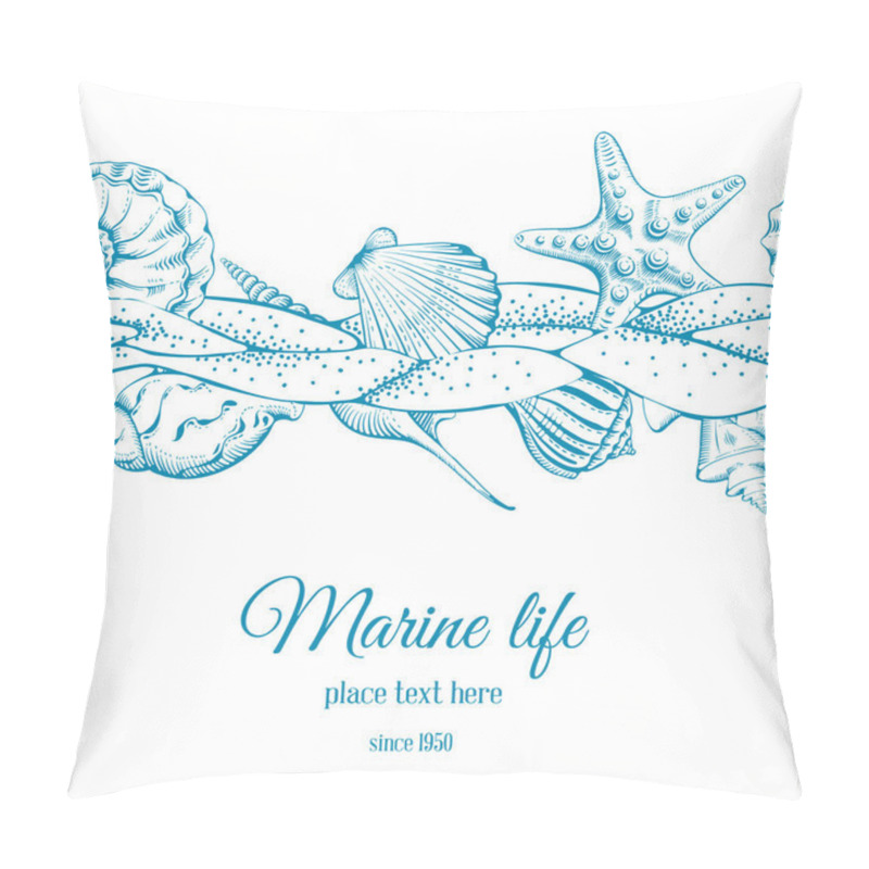 Personality  Sea Theme Pillow Covers