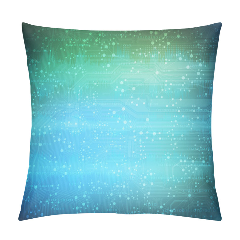 Personality  Abstract Background Vector. Pillow Covers