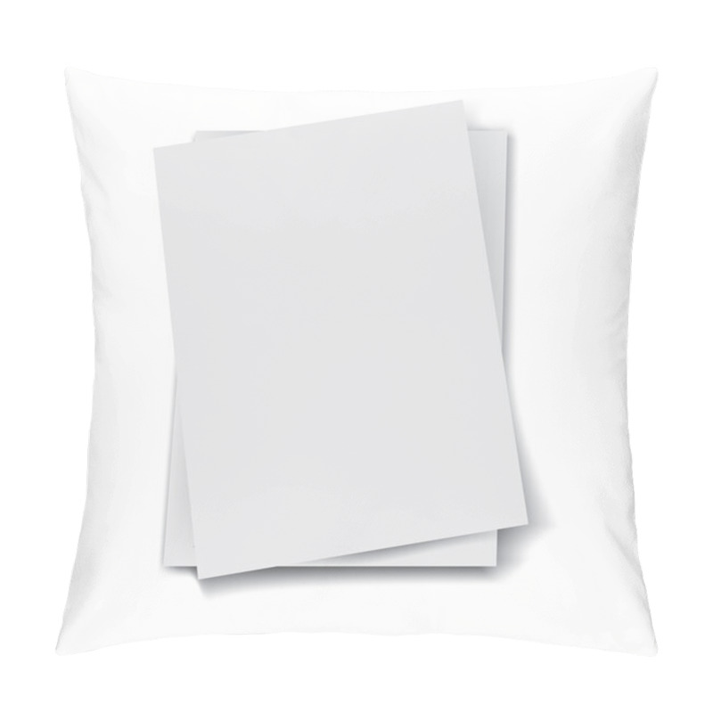 Personality  Stack Of Papers Pillow Covers