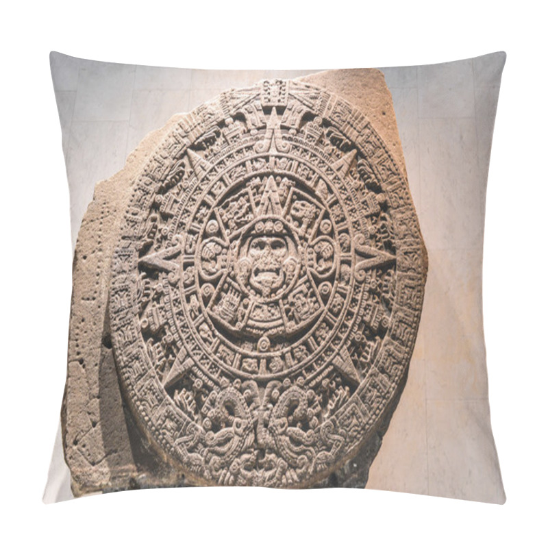 Personality  Aztec Stone Of The Sun Pillow Covers