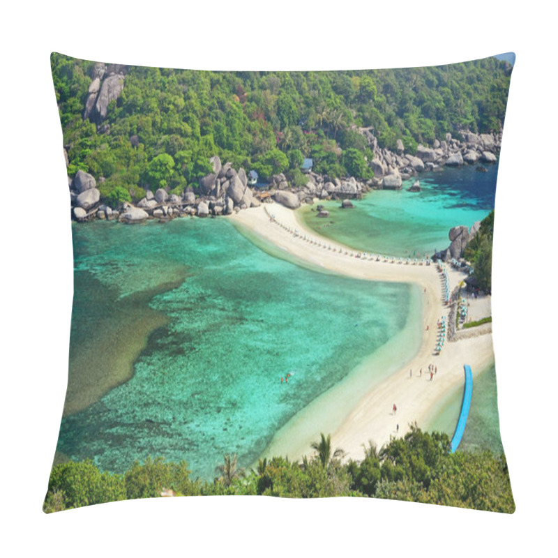 Personality  Nangyuan Island In Thailand Pillow Covers