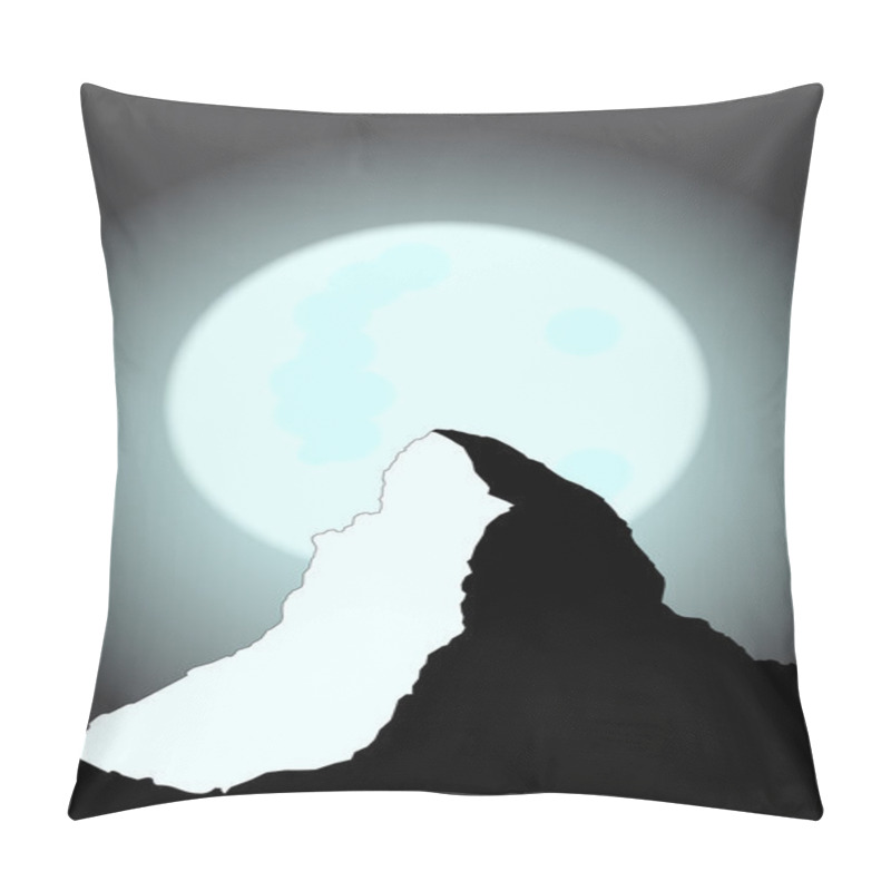 Personality  Moonlit Mountain Pillow Covers