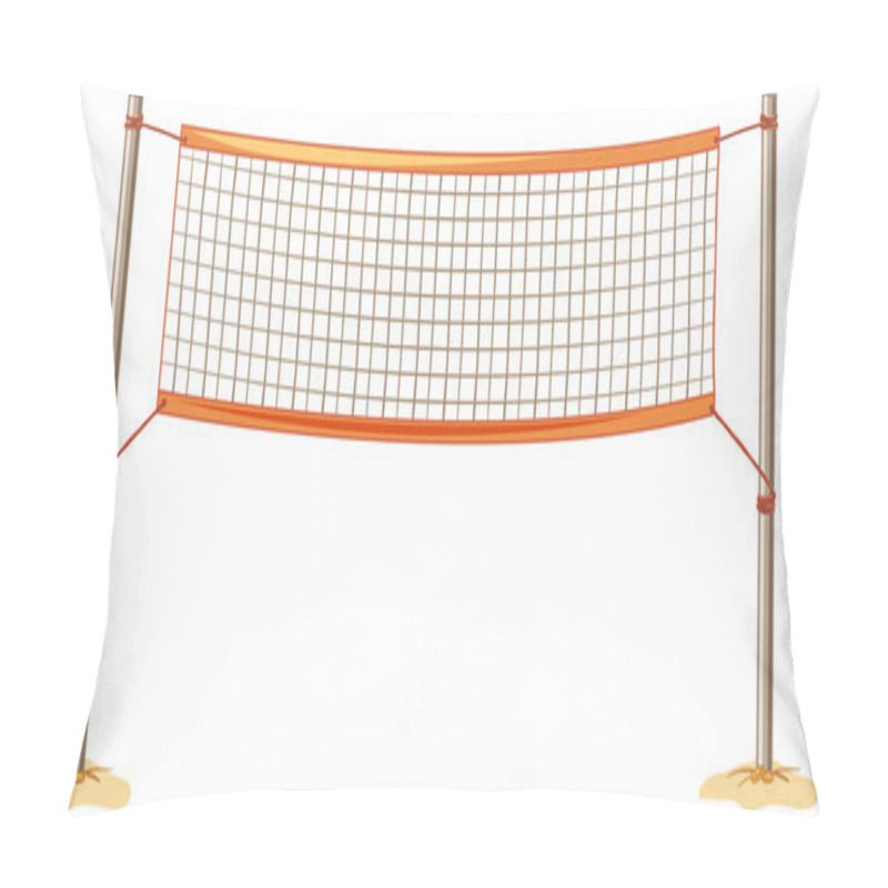 Personality  Close Up Volleyball Net Pillow Covers