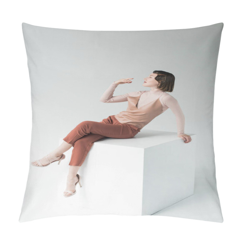 Personality  Retro Styled Girl Pillow Covers