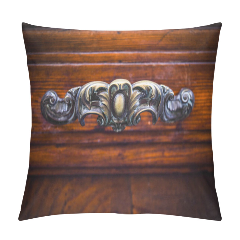 Personality  Ancient Doors Close Up Within The Historical Streets Of Rome Pillow Covers