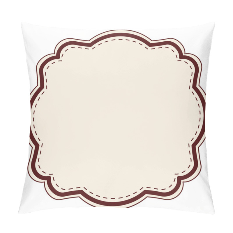 Personality  Elegant Frame Decoration Isolated Pillow Covers