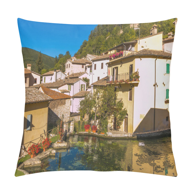 Personality  The Village Of Rasiglia Is A Charming Place, Where You Will Rediscover The Forgotten Atmosphere Of The Little Ancient Things. Among The Stone Houses, The Hamlet Is Crossed By Narrow Streets Alternating With Streams And Waterfalls. Pillow Covers