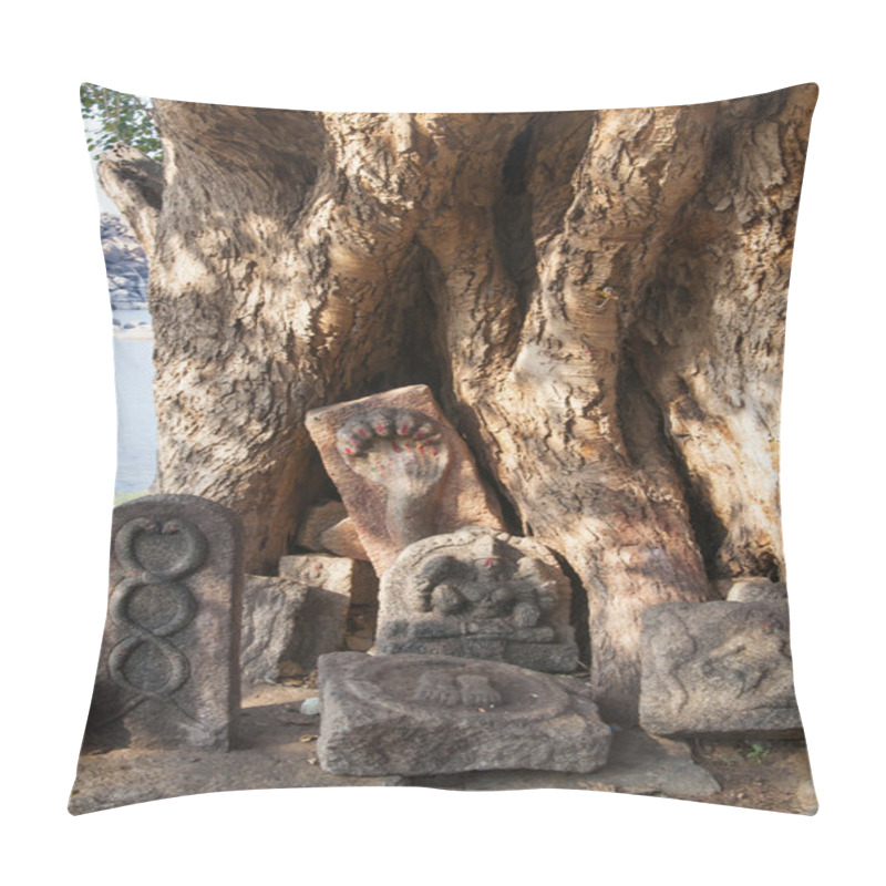 Personality  Sacred Rocks In Hampi, India Pillow Covers