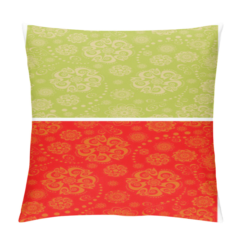 Personality  Floral Oriental Seamless Patterns Pillow Covers