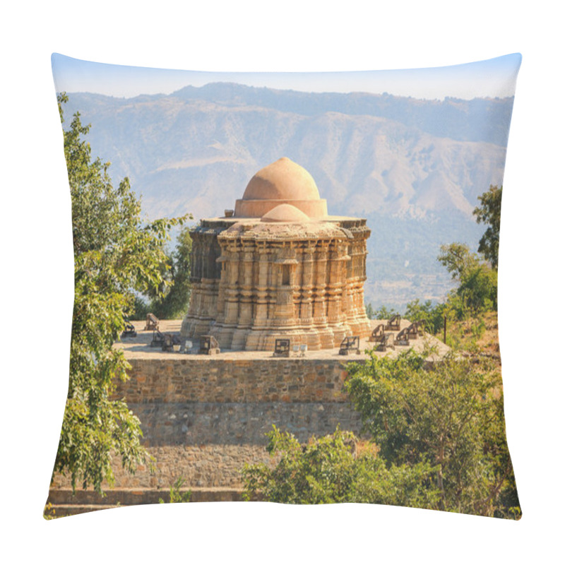 Personality  Jain Temple In The Kumbhalgarh Fort, Rajasthan, India, Asia Pillow Covers