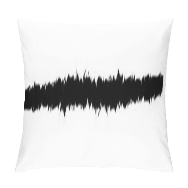 Personality  Stripe Line Brush Marks, Stain Ink, Hand Drawn Paint, Artistic Brush Pillow Covers