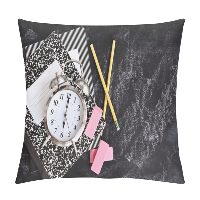 Personality  Back To School Supplies And Alarm Clock Pillow Covers