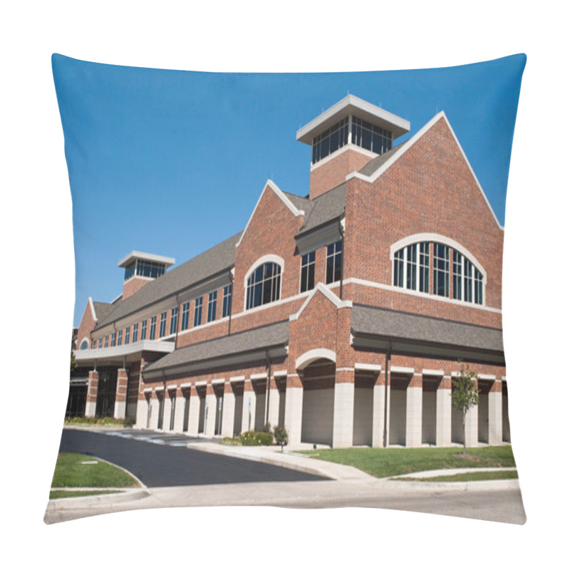 Personality  Corner Angle Of Red Brick Building Pillow Covers