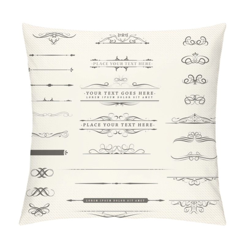 Personality  Retro Ornaments And Decorations Set Pillow Covers