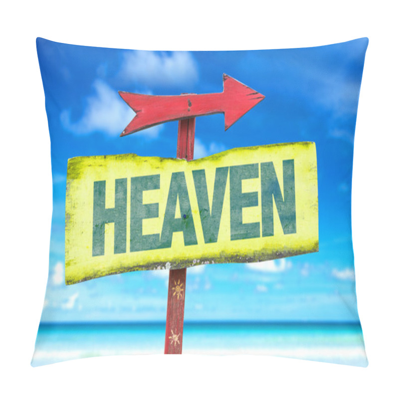 Personality  Heaven Text Sign Pillow Covers