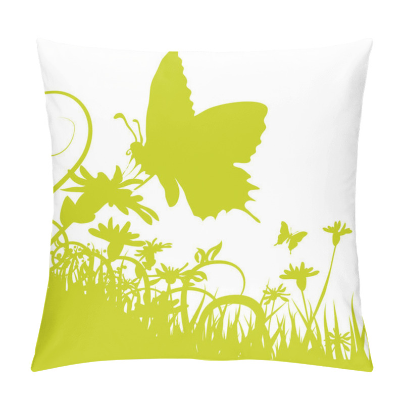 Personality  Close Up Of Butterfly In Habitat, Wildness Concept  Pillow Covers