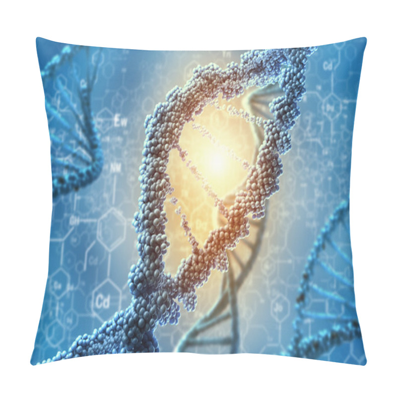 Personality  DNA Molecule Pillow Covers