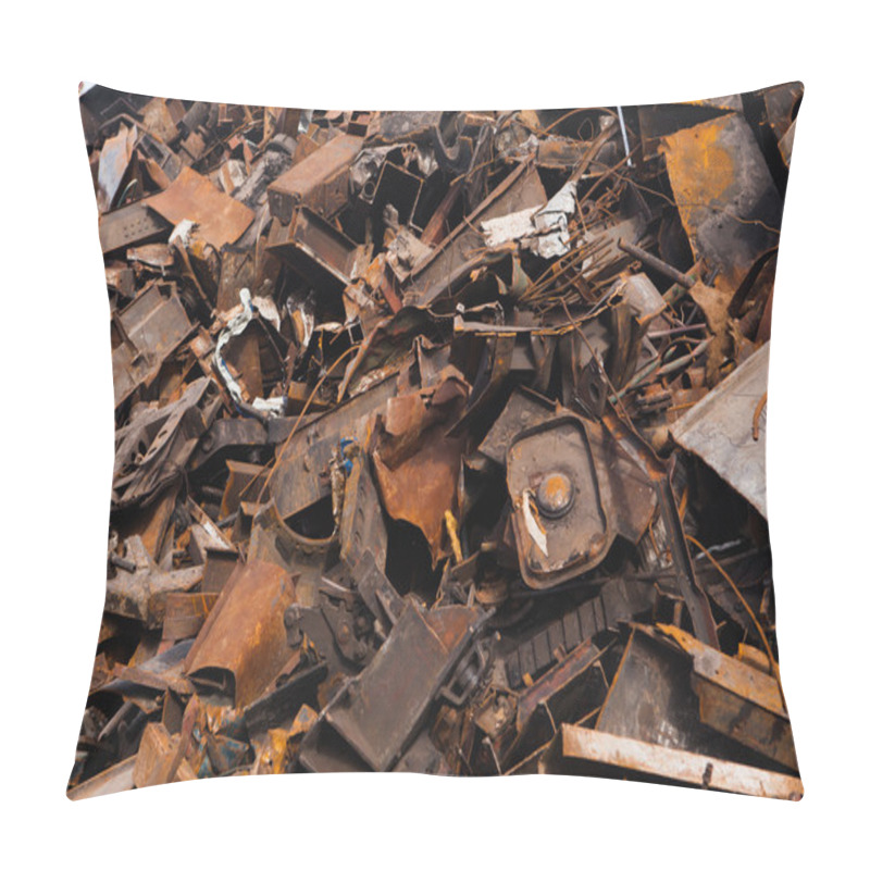 Personality  Scrap Metal Heap Pillow Covers