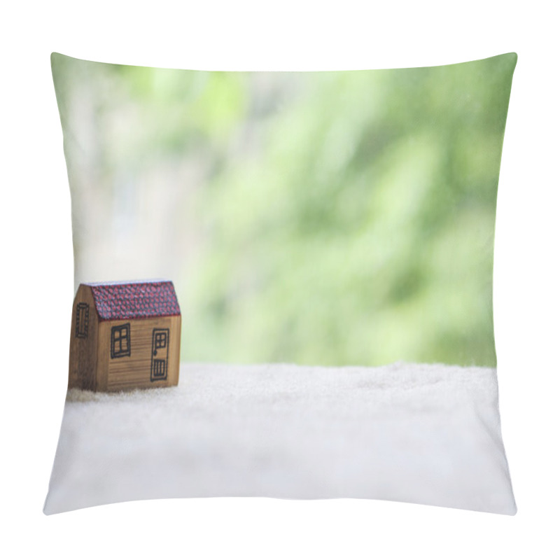 Personality  Little House, Nature. Home For Everyone. Pillow Covers