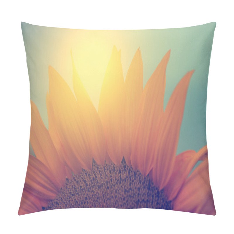 Personality  Sunflower Pillow Covers