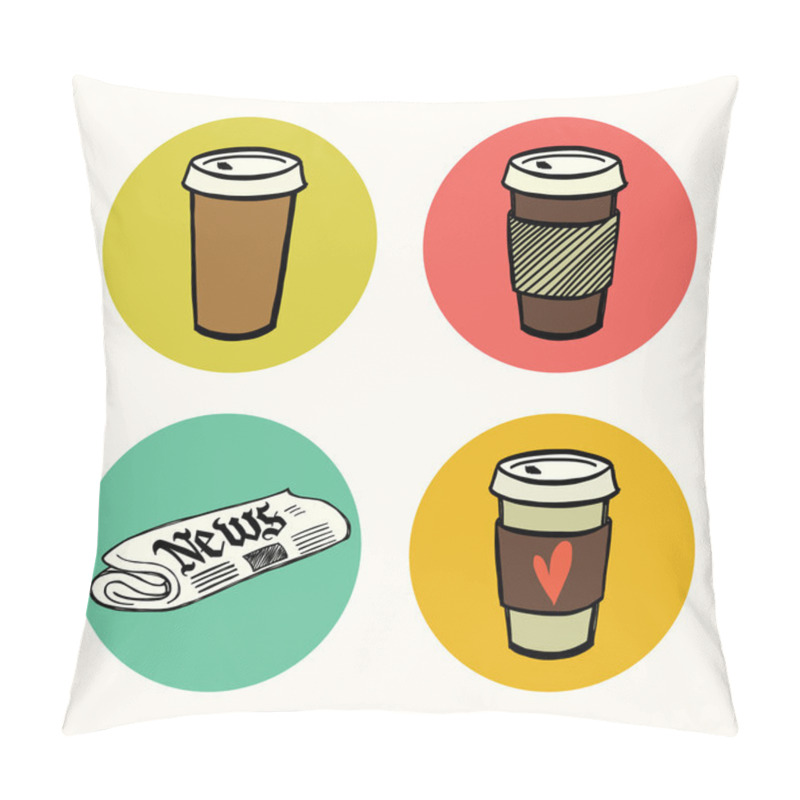 Personality  Coffee. Pillow Covers