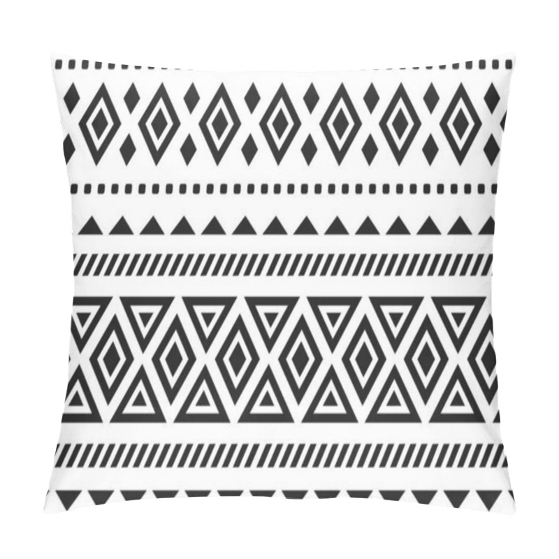 Personality  Geometric Ethnic Seamless Pattern Traditional. Design For Background, Wallpaper, Fabric, Clothing, Carpet, Textile, Batik, Embroidery. Pillow Covers