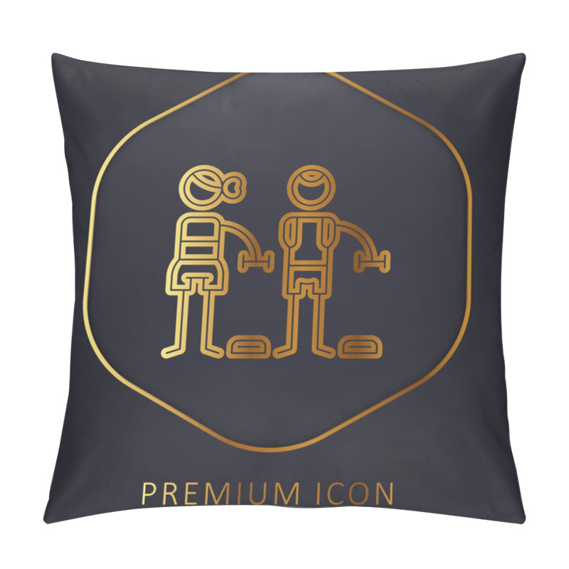 Personality  Bodypump Golden Line Premium Logo Or Icon Pillow Covers