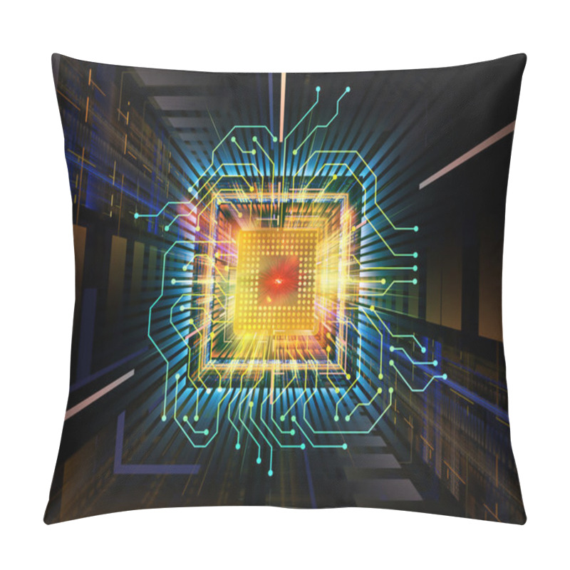 Personality  Toward Digital Processor Pillow Covers