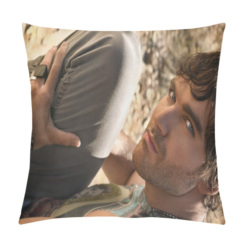 Personality  Sexy Man Pillow Covers