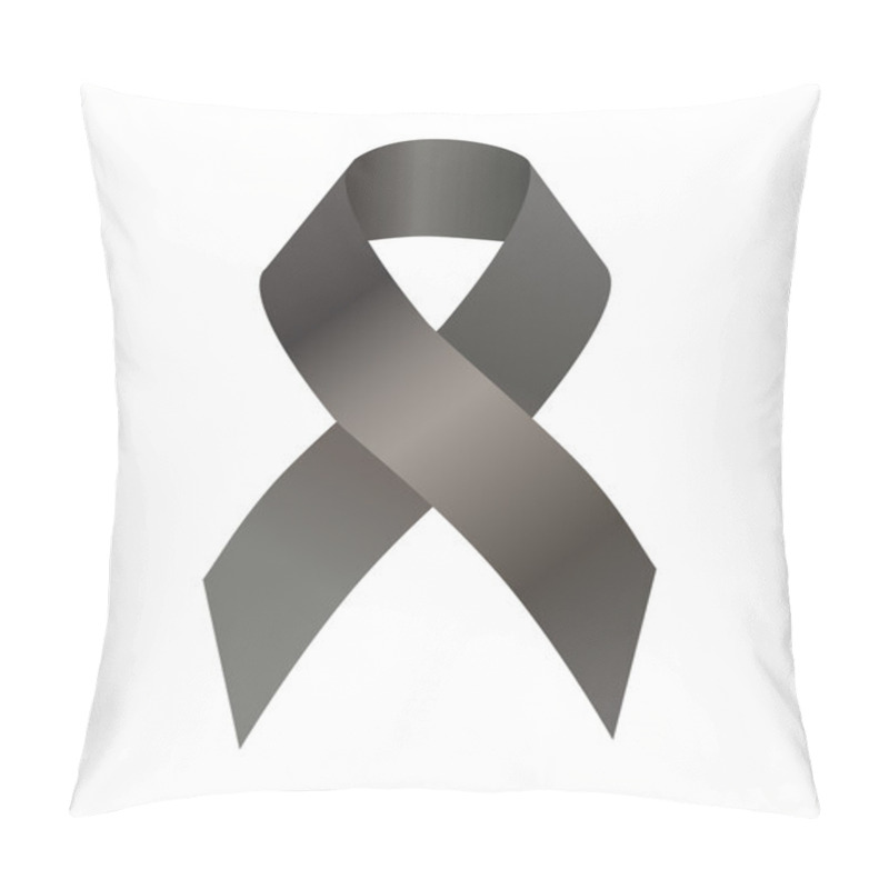 Personality  Gray Ribbons Awareness Pillow Covers