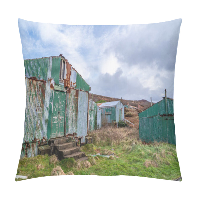 Personality  Abandoned Buildings At Fort Dunree, Inishowen Peninsula - County Donegal, Ireland Pillow Covers