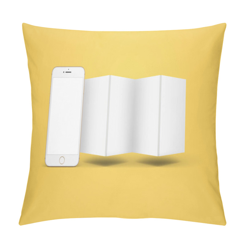 Personality  App Screen Mockup 3D Rendering Pillow Covers