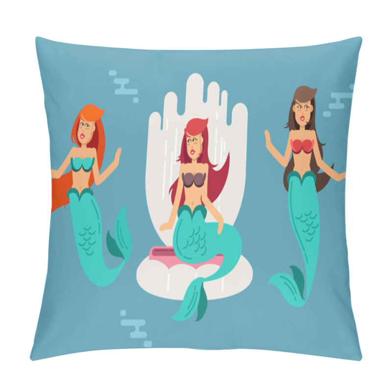 Personality  Sea Collection, Mermaid. Cute Pillow Covers