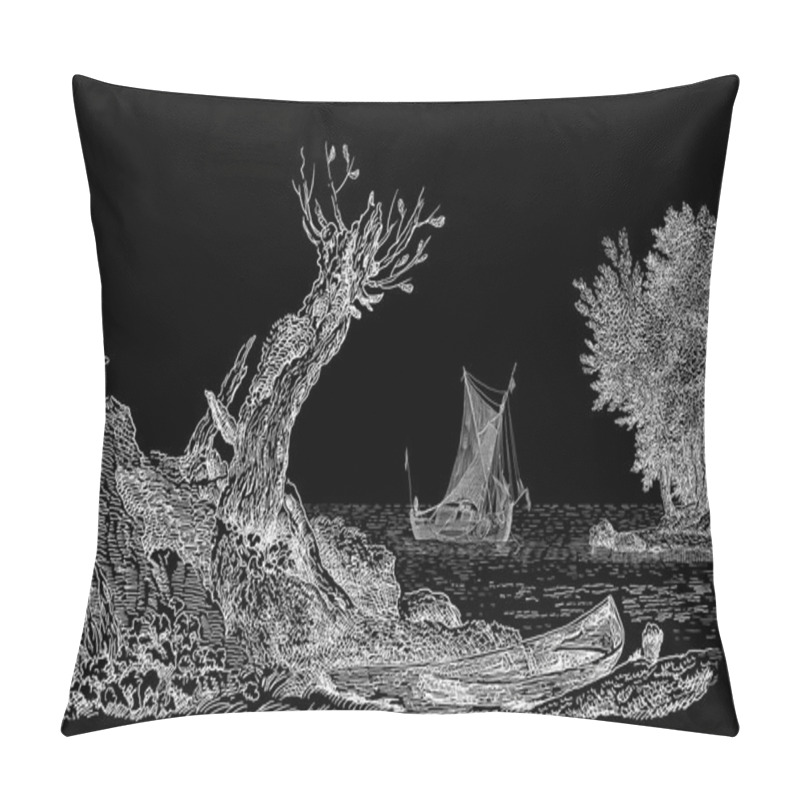 Personality  Old Pirate Map Pillow Covers