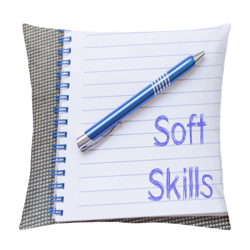 Personality  Soft Skills Write On Notebook Pillow Covers