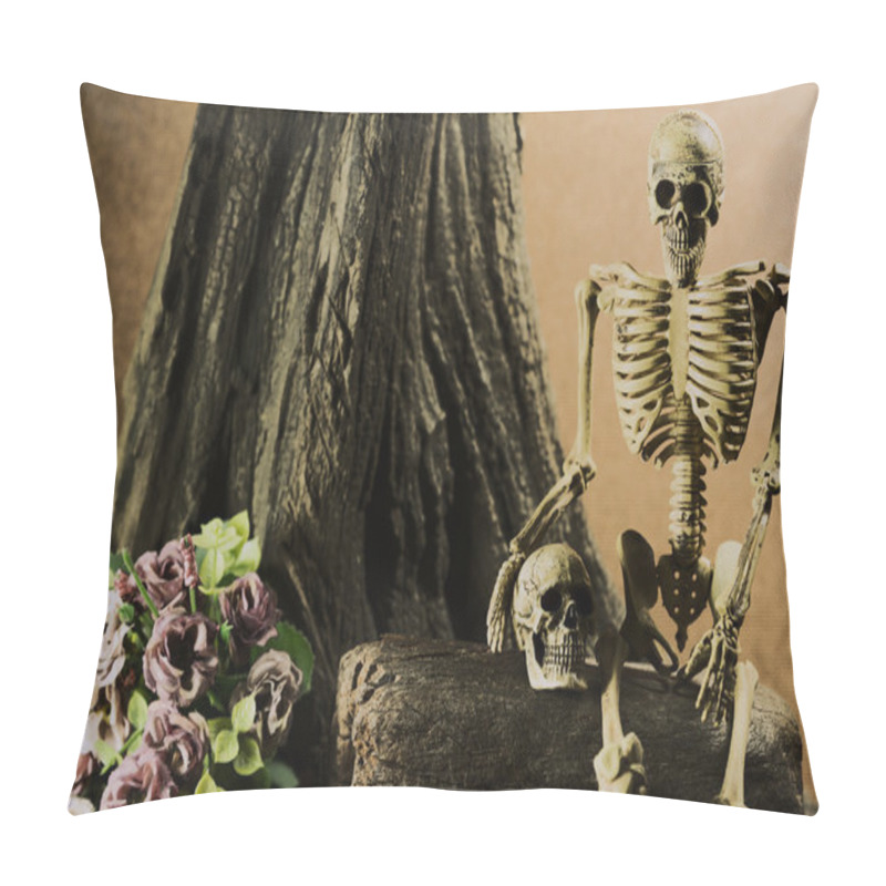 Personality  Still Life With Skull, Love Story Set Pillow Covers