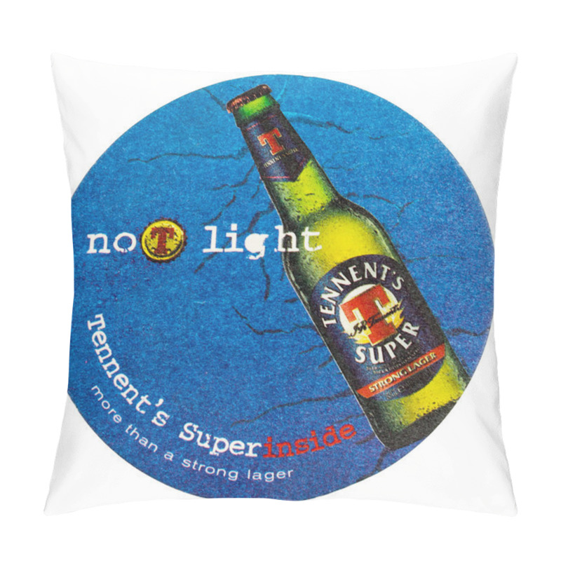 Personality  Beermat Drink Coaster Isolated Pillow Covers