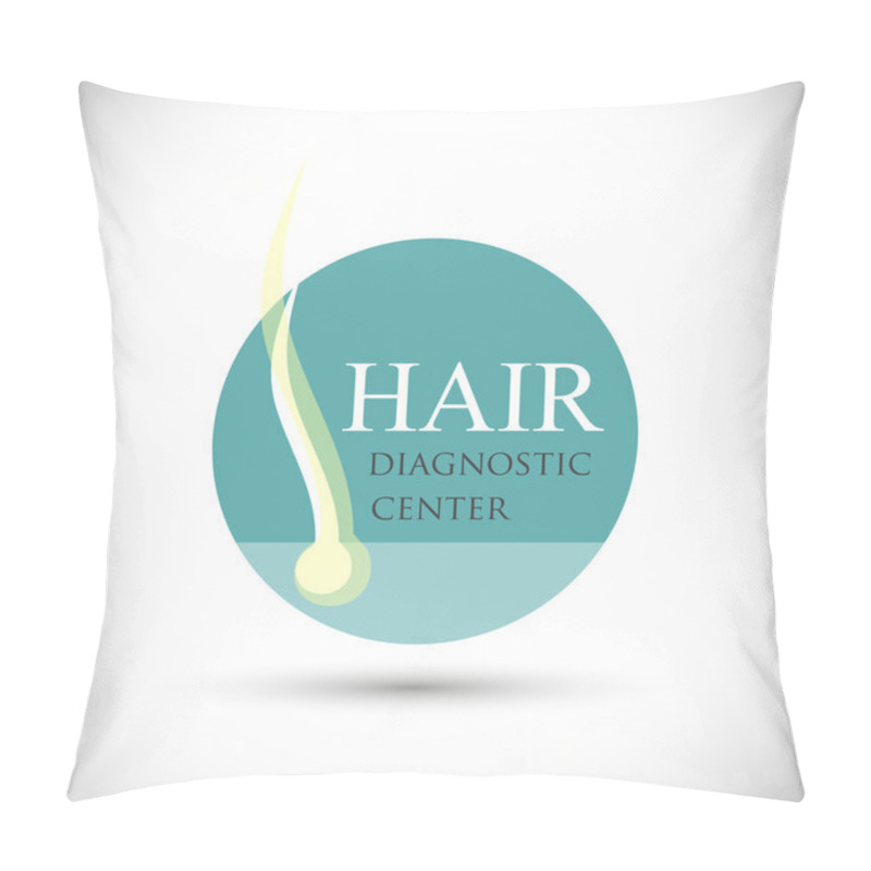 Personality  Hair Follicle Diagnostic Center Logo Pillow Covers